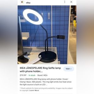 Ring lights for phones